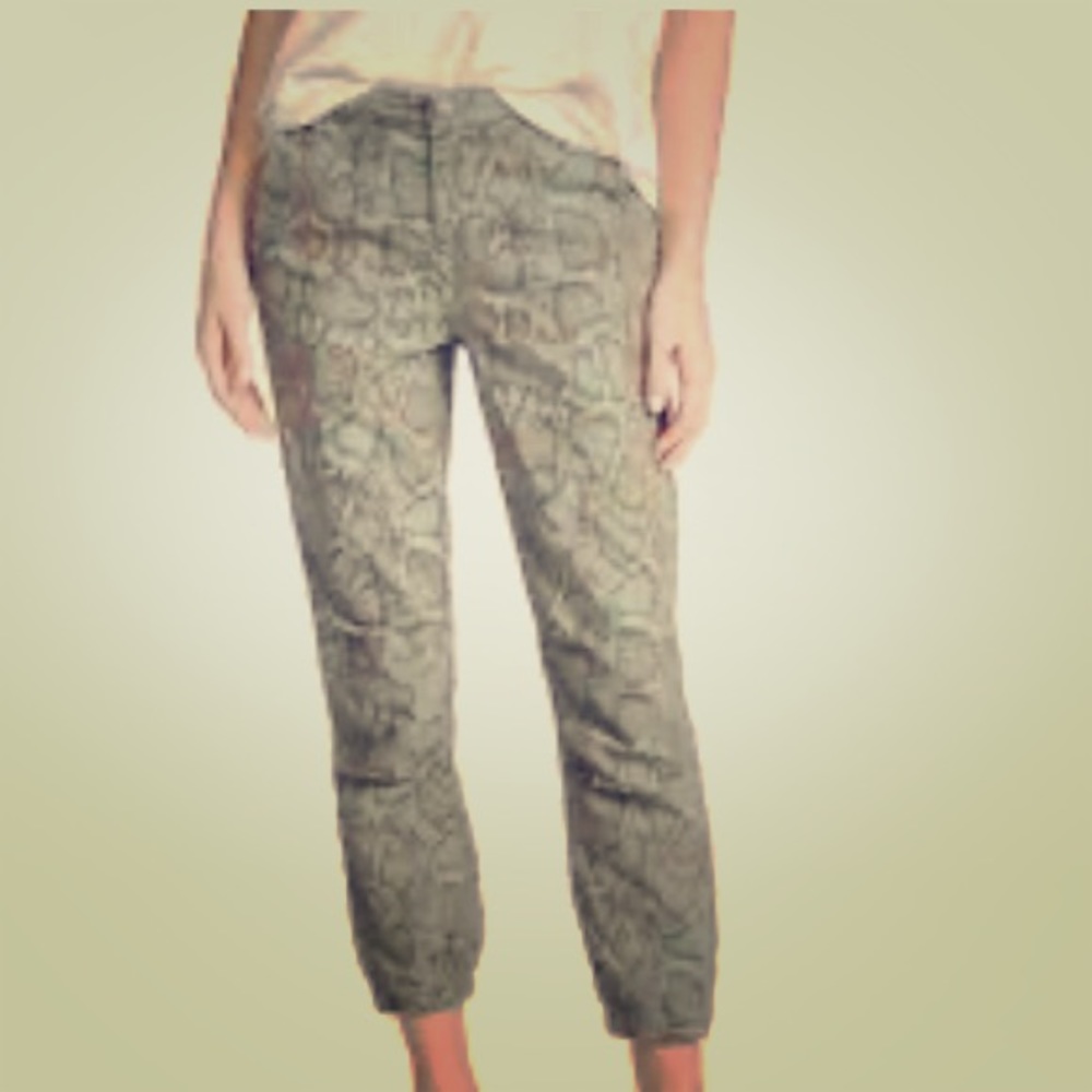 Nwt Sundry Python Twill Jogger Pants - image 1